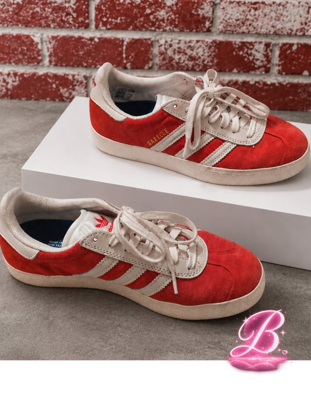 Adidas Gazelle ADV Shoe, Skateboarding Style, Suede, Better Scarlet M6.5/W7.5